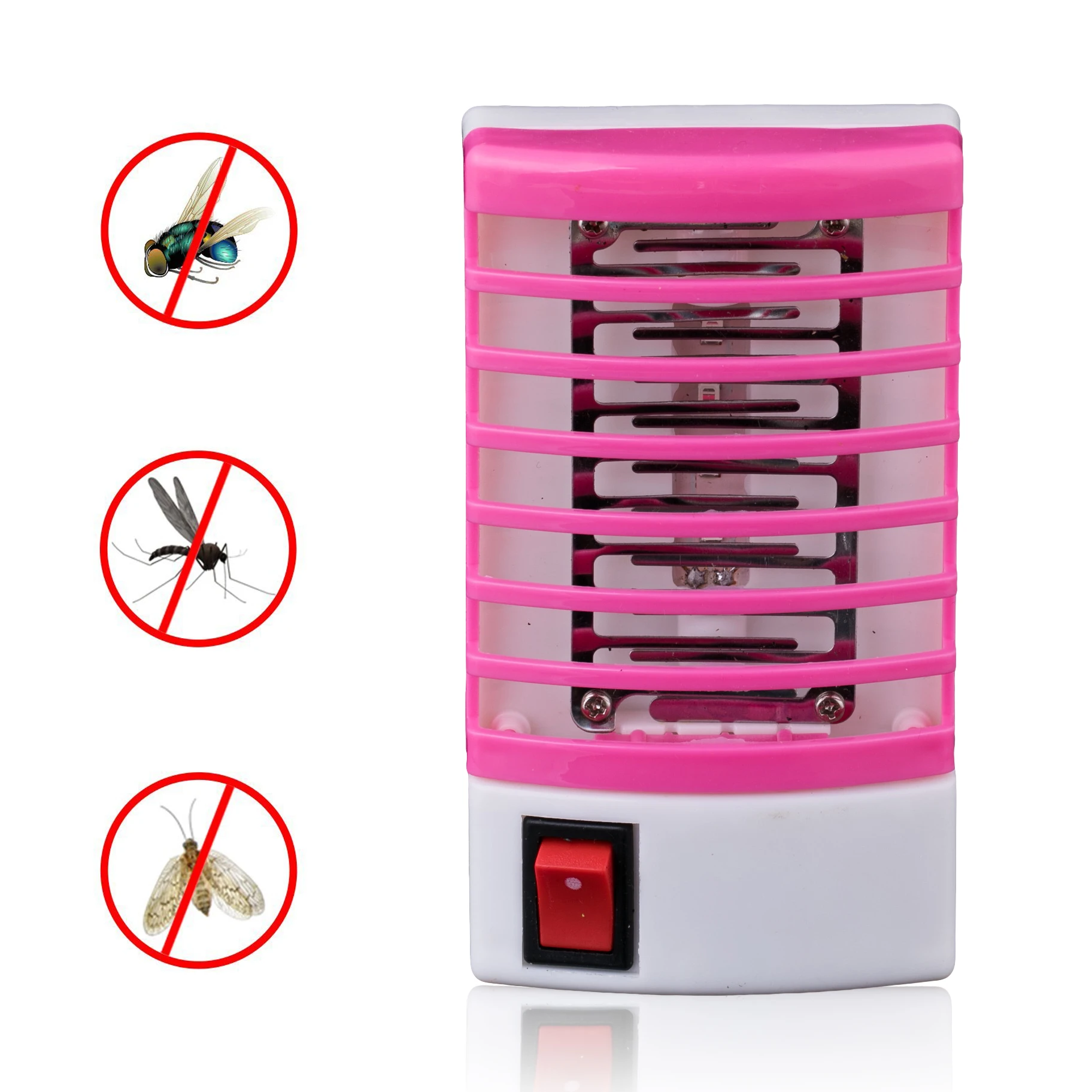 1 Piece Socket Electric 220v Mini Mosquito Lamp Led Insect Mosquito Repeller